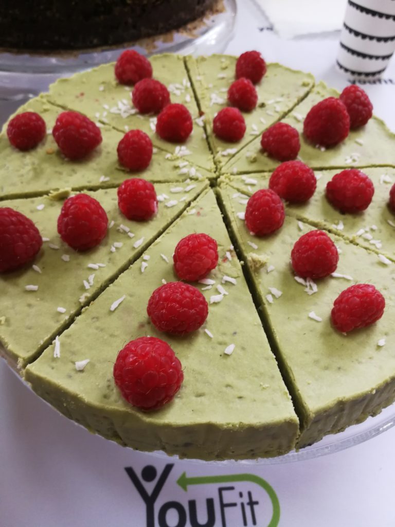 Wegańska tarta z zieloną herbatą-Matcha Cake
