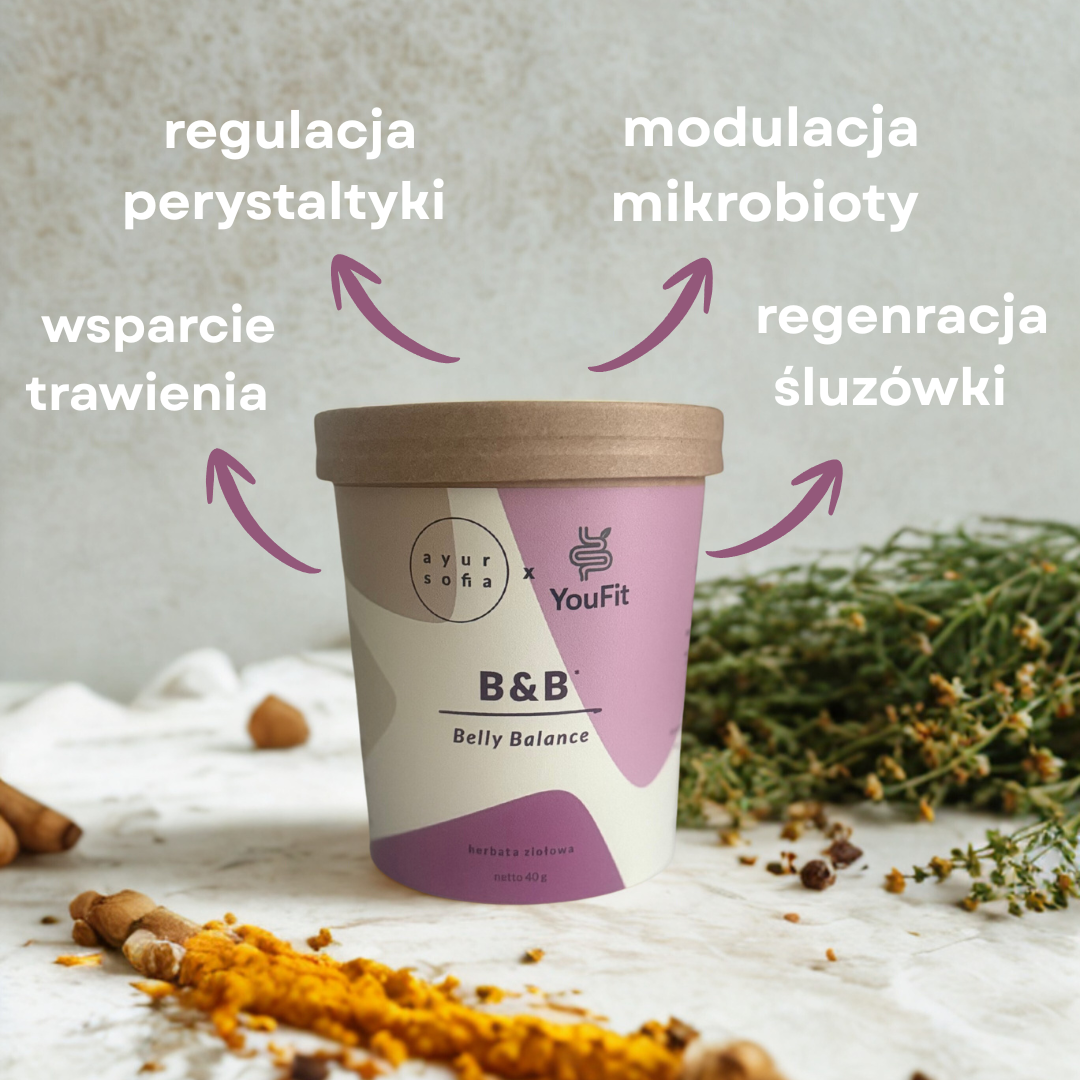 B&B BALANCE BELLY ajurwedyjska herbata ziołowa 40g 2
