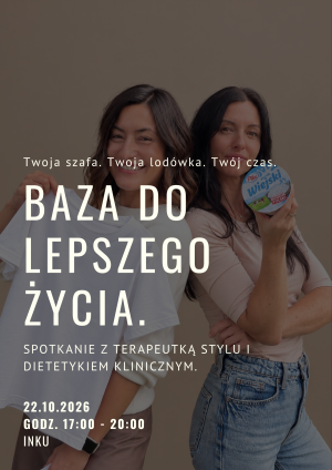 Bilet na warsztaty stacjonarne: „Twoja szafa. Twoja lodówka. Twój czas” (Szczecin)